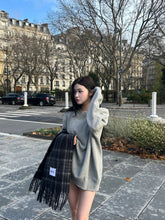 画像をギャラリービューアに読み込む, crew neck logo jacquard knit