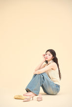 画像をギャラリービューアに読み込む, denim wide pants