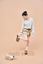 画像をギャラリービューアに読み込む, long sleeve mix knit