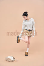 画像をギャラリービューアに読み込む, long sleeve mix knit