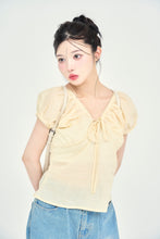 画像をギャラリービューアに読み込む, frill blouse