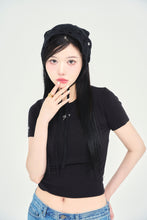 画像をギャラリービューアに読み込む, ribbon LOGO embroidery H/S TEE