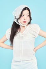 画像をギャラリービューアに読み込む, frill blouse