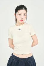 画像をギャラリービューアに読み込む, ribbon LOGO embroidery H/S TEE