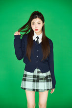 画像をギャラリービューアに読み込む, check belt mini skirt