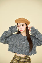 画像をギャラリービューアに読み込む, long sleeve mix knit