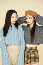 画像をギャラリービューアに読み込む, long sleeve mix knit