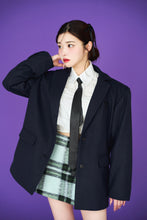 画像をギャラリービューアに読み込む, check belt mini skirt