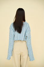 画像をギャラリービューアに読み込む, long sleeve mix knit