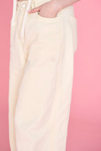 画像をギャラリービューアに読み込む, leather patch wide pants