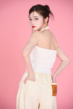 画像をギャラリービューアに読み込む, leather patch wide pants