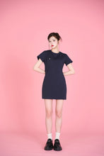 画像をギャラリービューアに読み込む, half sleeve mini onepiece