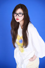 画像をギャラリービューアに読み込む, flower print bigTEE