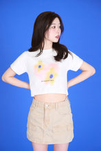 画像をギャラリービューアに読み込む, flower print miniTEE