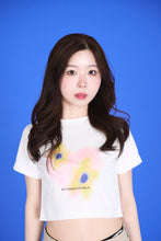 画像をギャラリービューアに読み込む, flower print miniTEE