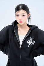 画像をギャラリービューアに読み込む, Wappen zip-up hoodie