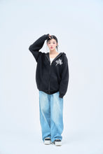 画像をギャラリービューアに読み込む, Wappen zip-up hoodie