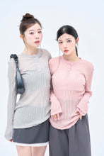 画像をギャラリービューアに読み込む, Sier L/S LIB Knit