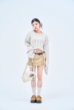 画像をギャラリービューアに読み込む, long sleeve mix knit