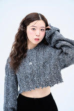 画像をギャラリービューアに読み込む, long sleeve mix knit