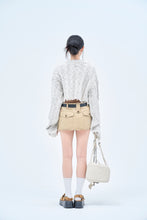 画像をギャラリービューアに読み込む, long sleeve mix knit