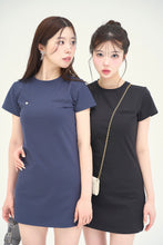 画像をギャラリービューアに読み込む, half sleeve mini onepiece