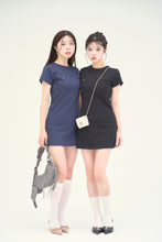 画像をギャラリービューアに読み込む, half sleeve mini onepiece