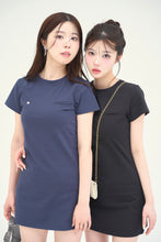 画像をギャラリービューアに読み込む, half sleeve mini onepiece