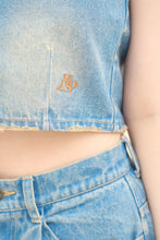 画像をギャラリービューアに読み込む, denim vest