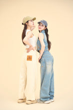 画像をギャラリービューアに読み込む, denim wide pants