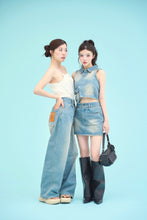 画像をギャラリービューアに読み込む, denim vest