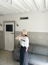 画像をギャラリービューアに読み込む, simple logo half sleeve TEE