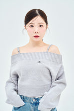 画像をギャラリービューアに読み込む, off shoulder knit