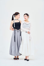 画像をギャラリービューアに読み込む, balloon skirt long