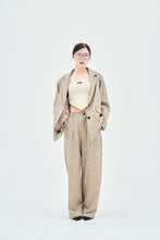 画像をギャラリービューアに読み込む, Flower embroidery wide pants