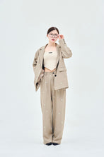 画像をギャラリービューアに読み込む, Flower embroidery wide pants