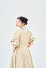 画像をギャラリービューアに読み込む, trench coat dress