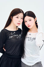 画像をギャラリービューアに読み込む, sheer logo TEE