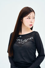 画像をギャラリービューアに読み込む, sheer logo TEE