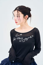 画像をギャラリービューアに読み込む, sheer logo TEE