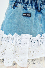 画像をギャラリービューアに読み込む, denim remake skirt