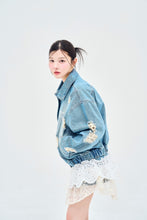 画像をギャラリービューアに読み込む, denim remake skirt