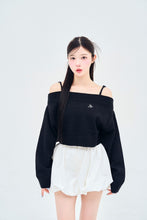 画像をギャラリービューアに読み込む, off shoulder knit