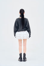 画像をギャラリービューアに読み込む, Neck warmer V knit