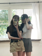 画像をギャラリービューアに読み込む, high neck half sleeves TEE