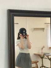 画像をギャラリービューアに読み込む, high neck half sleeves TEE