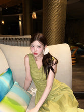 画像をギャラリービューアに読み込む, gathered long one-piece