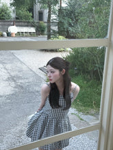 画像をギャラリービューアに読み込む, check balloon cami one-piece