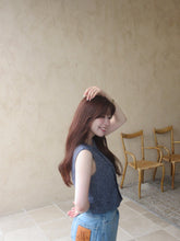 画像をギャラリービューアに読み込む, tweed gilet