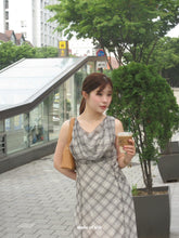 画像をギャラリービューアに読み込む, drape chiffon long dress
